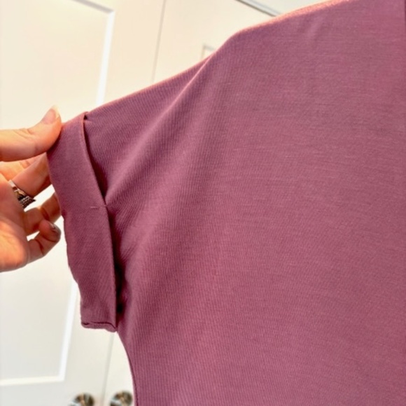 T-Shirt Dress in Mauve - Size Medium (EUC) - Super Soft! - Picture 3 of 6